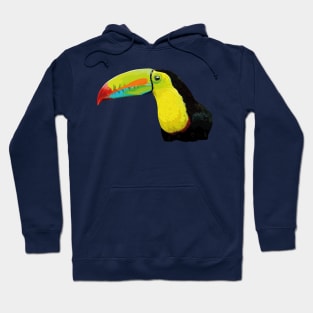 Green-billed toucan Hoodie